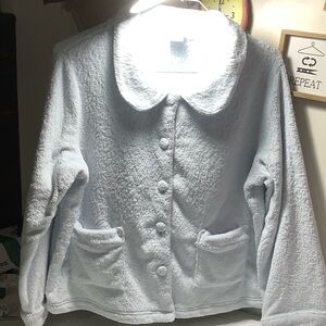 Cozy Sky Blue Bed Jacket